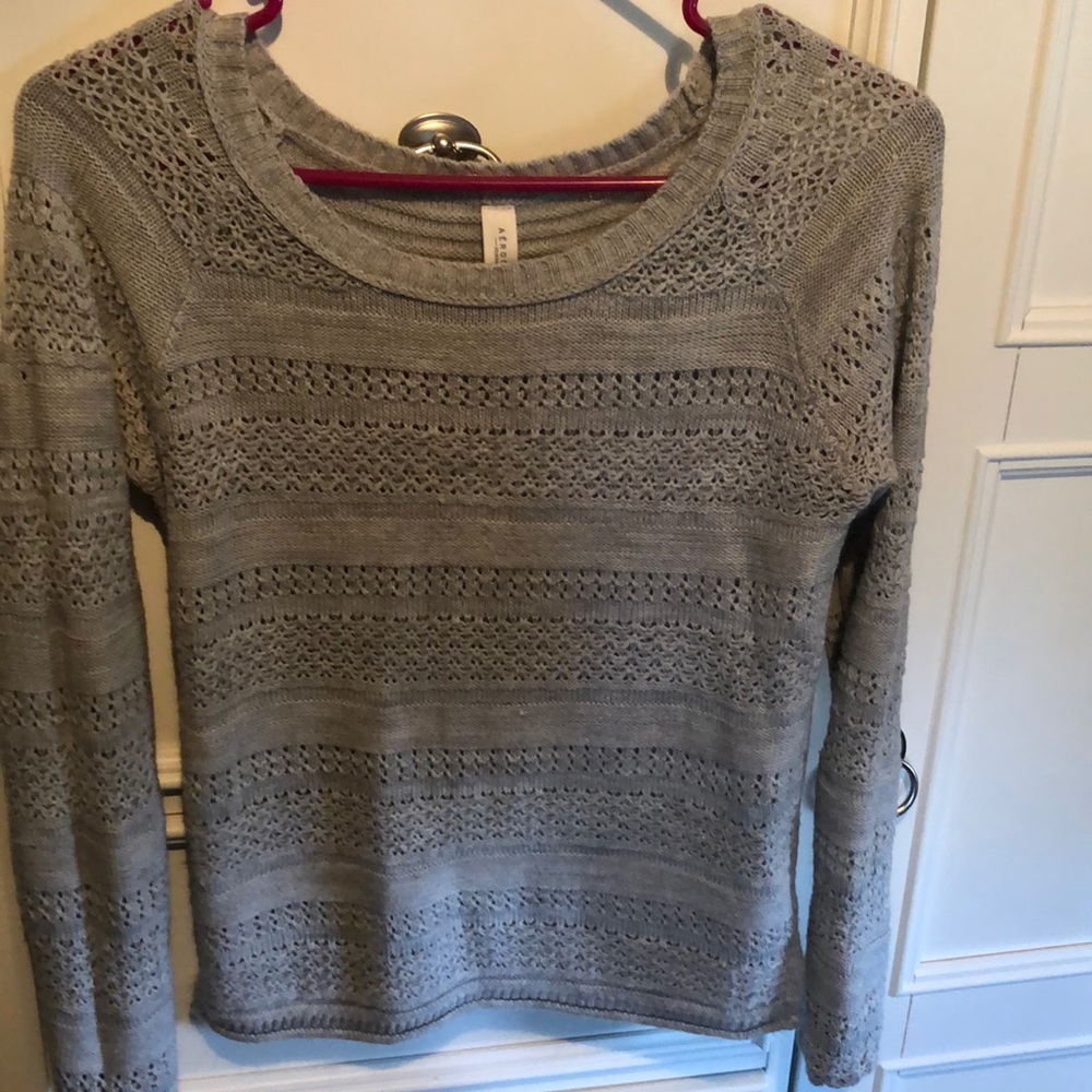 Aeropostale grey sweater